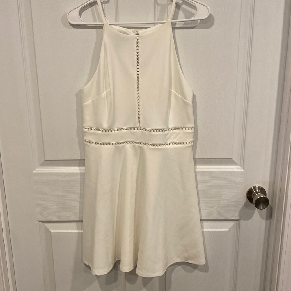 White bridal shower dress size 9